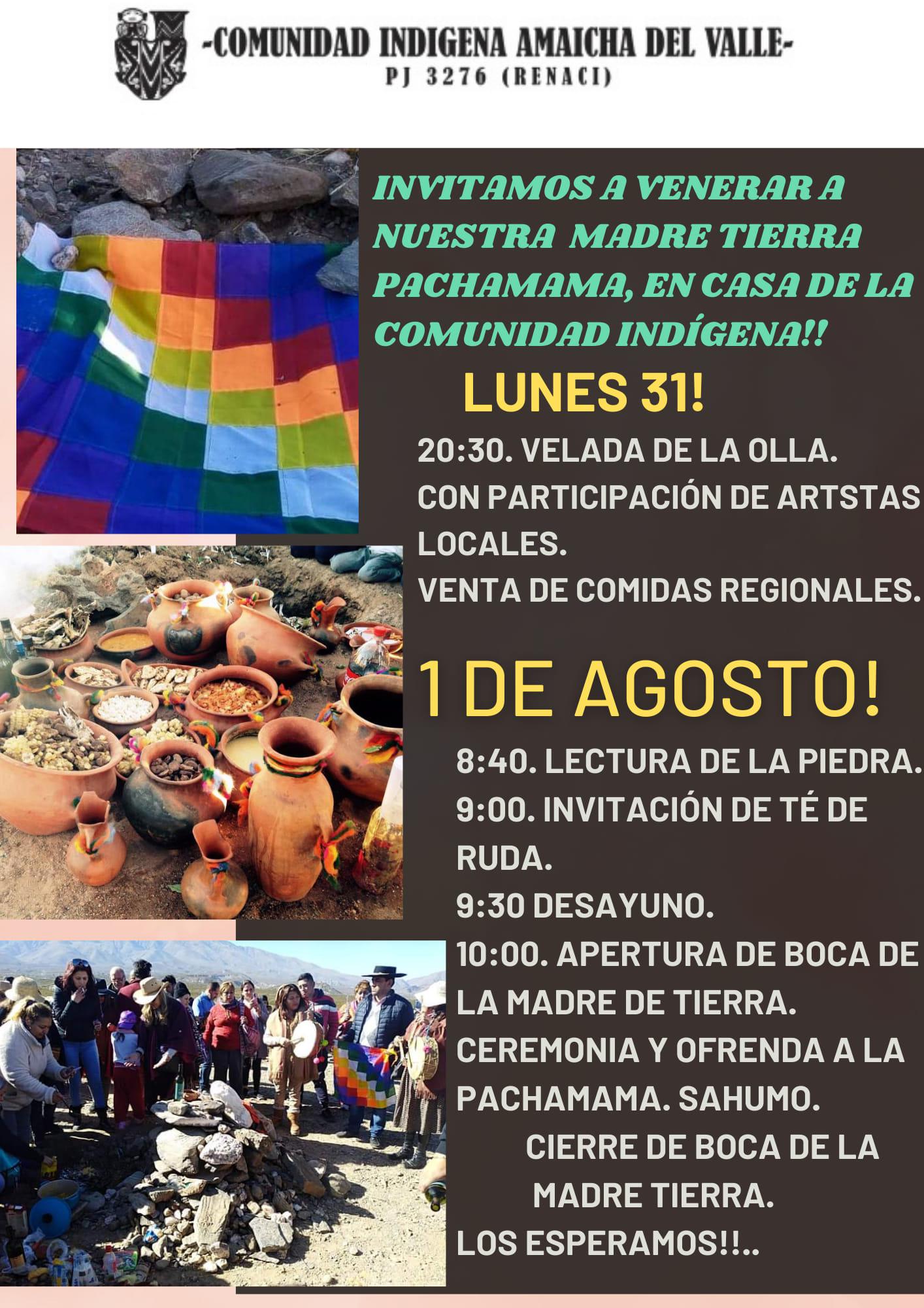 1 de Agosto: Día de la Pachamama  Universidad Nacional de Villa