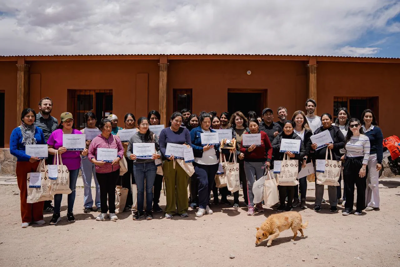 El Programa de Formación Profesional y Cultural en la Ruta del Telar cerró su segunda etapa -1
