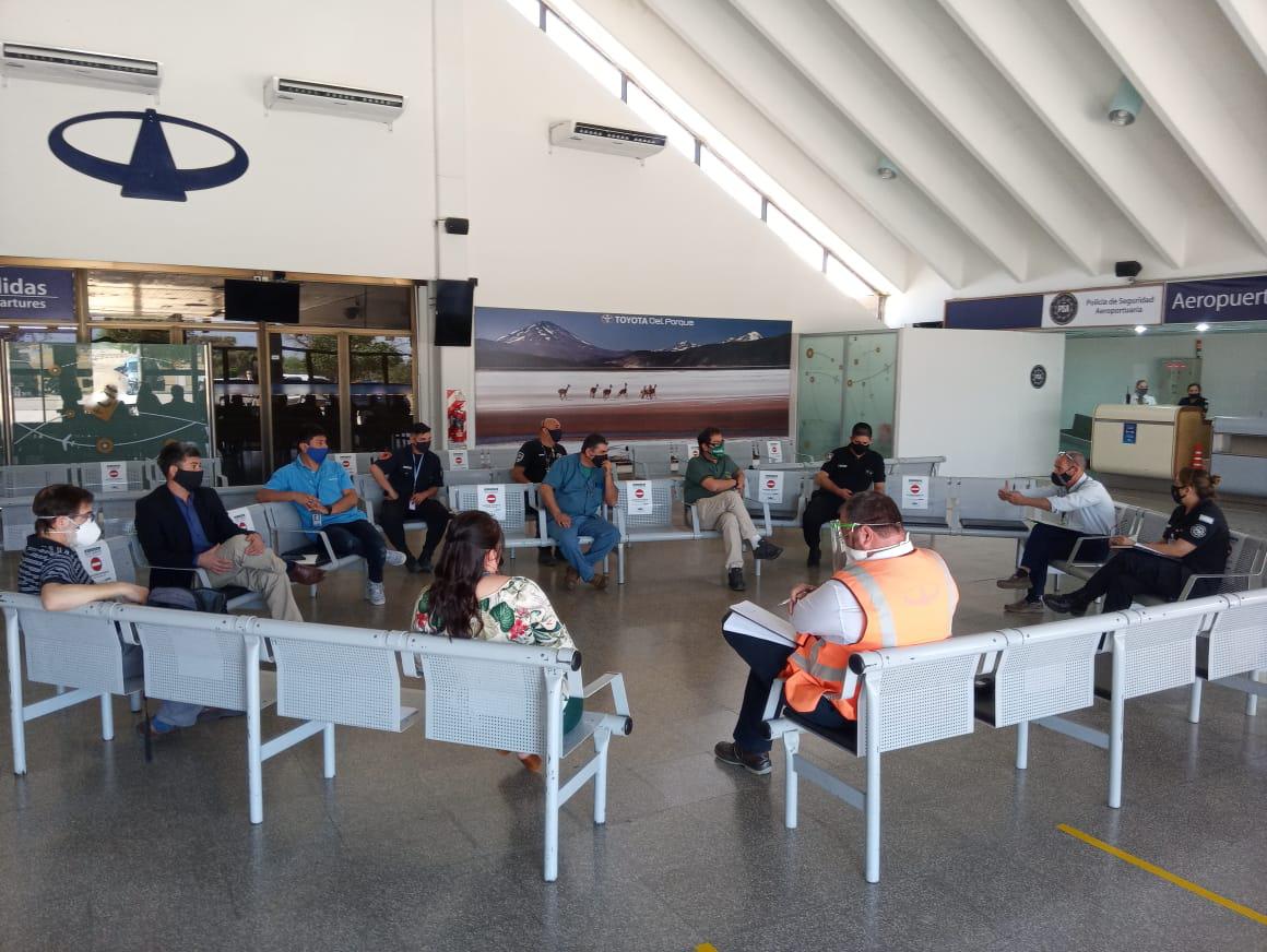 Reunión Salud con Aerolíneas 1