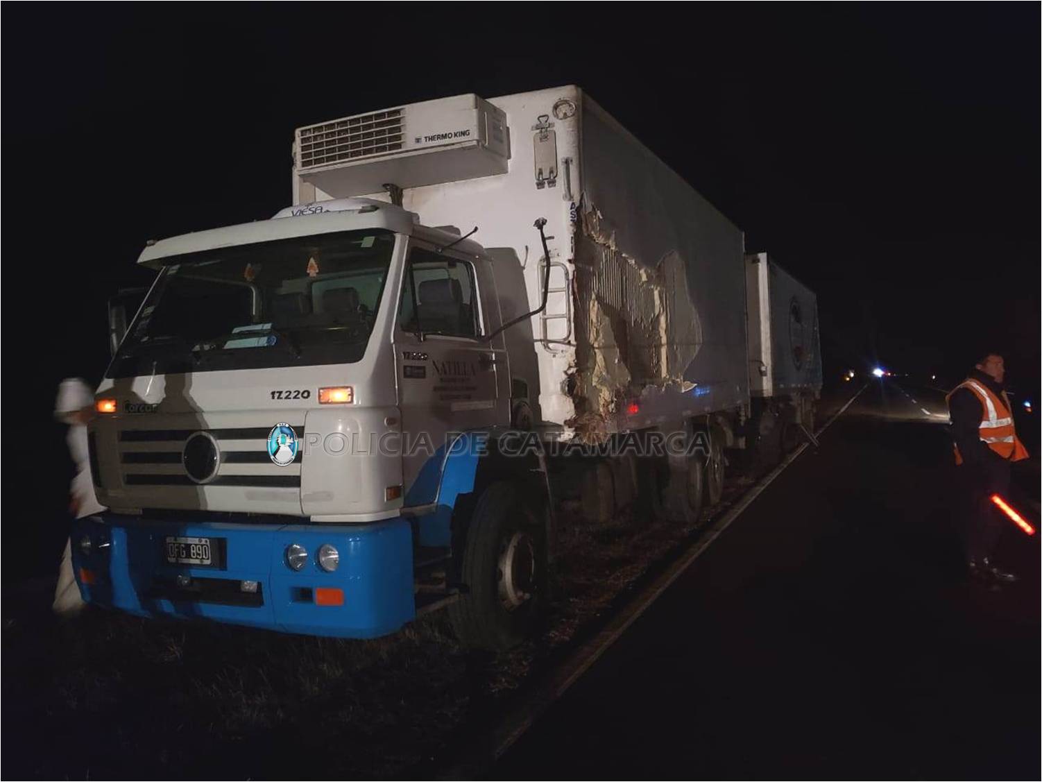 Siniestro vial Paclín  