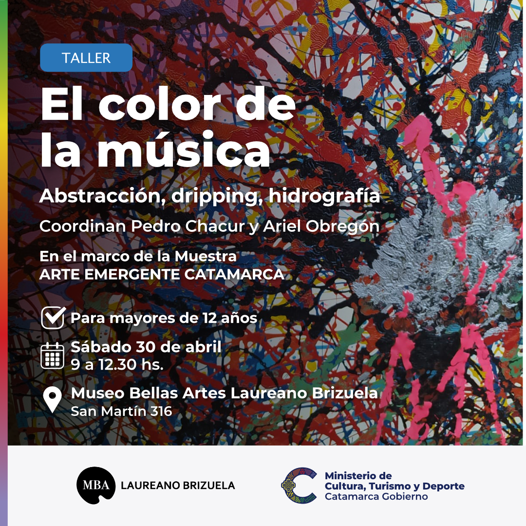 flyer 1 Taller Color de la Musica