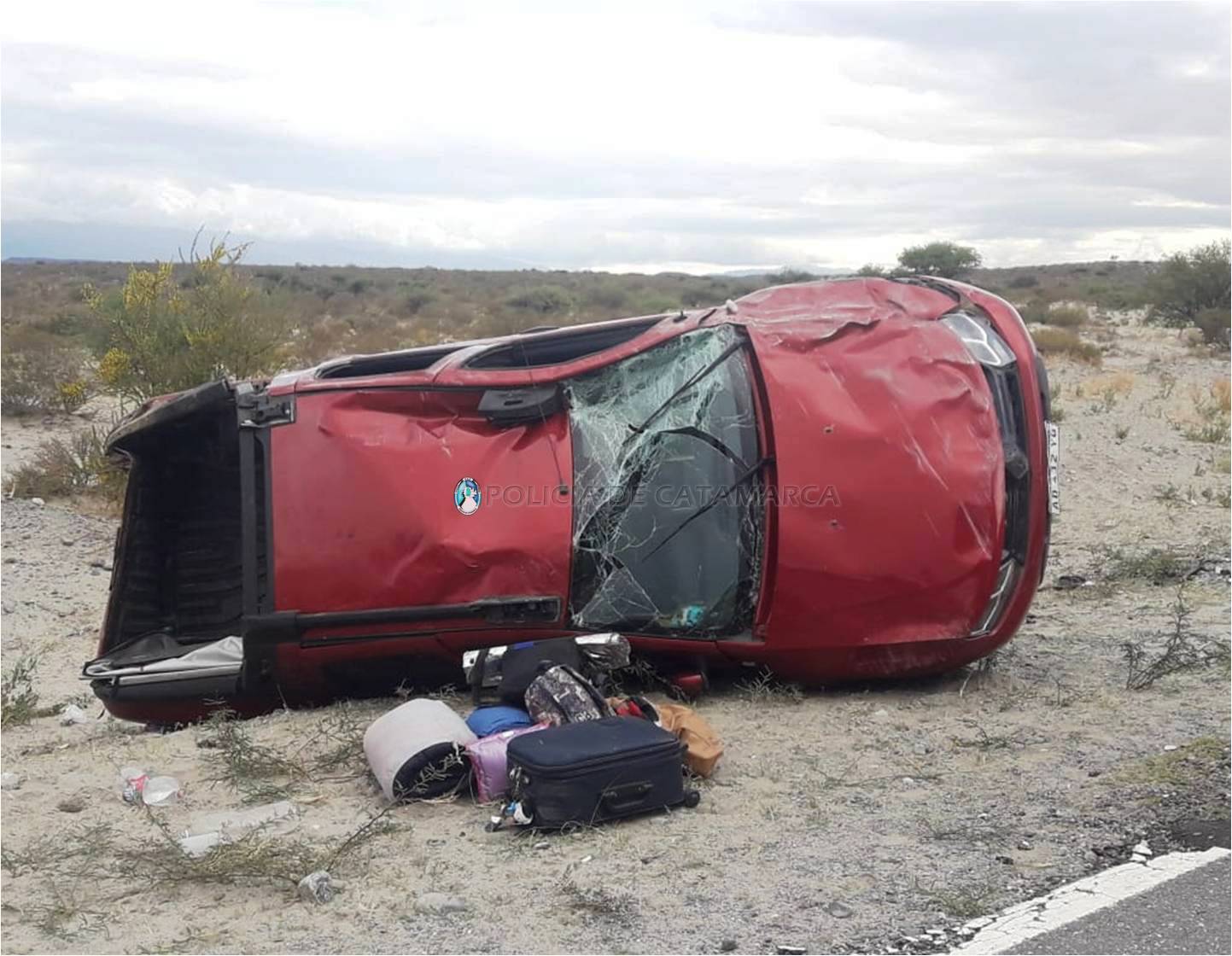 Vuelco Santa María 2