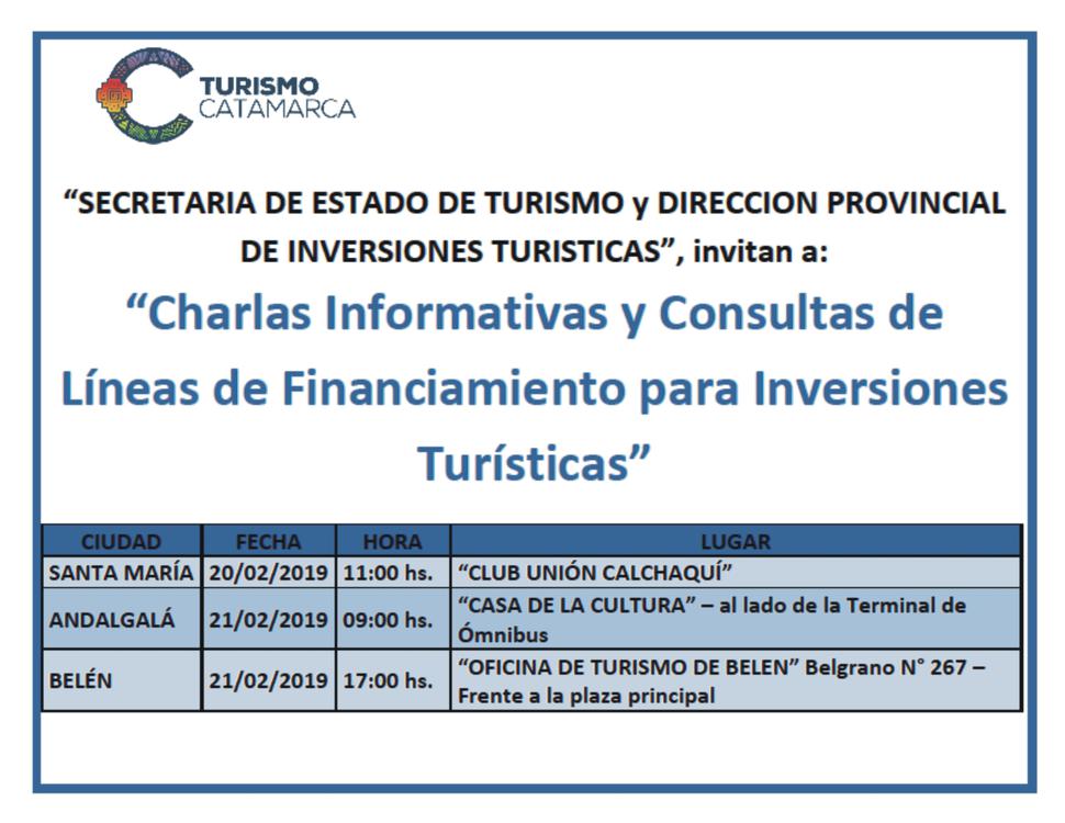 Financiamiento Turismo