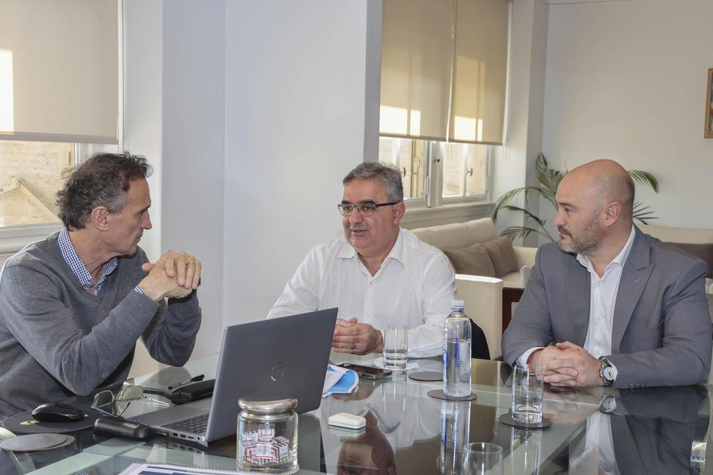 Raúl evaluó con el ministro Katopodis el avance de importantes obras en Catamarca