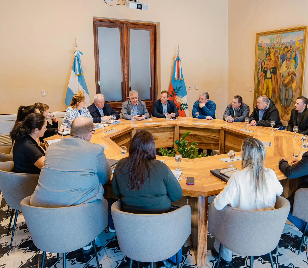 El vicegobernador Rubén Dusso a cargo del Ejecutivo