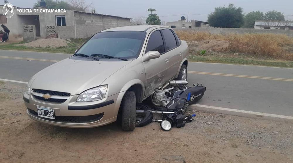 Siniestro vial- Cria. Chumbicha