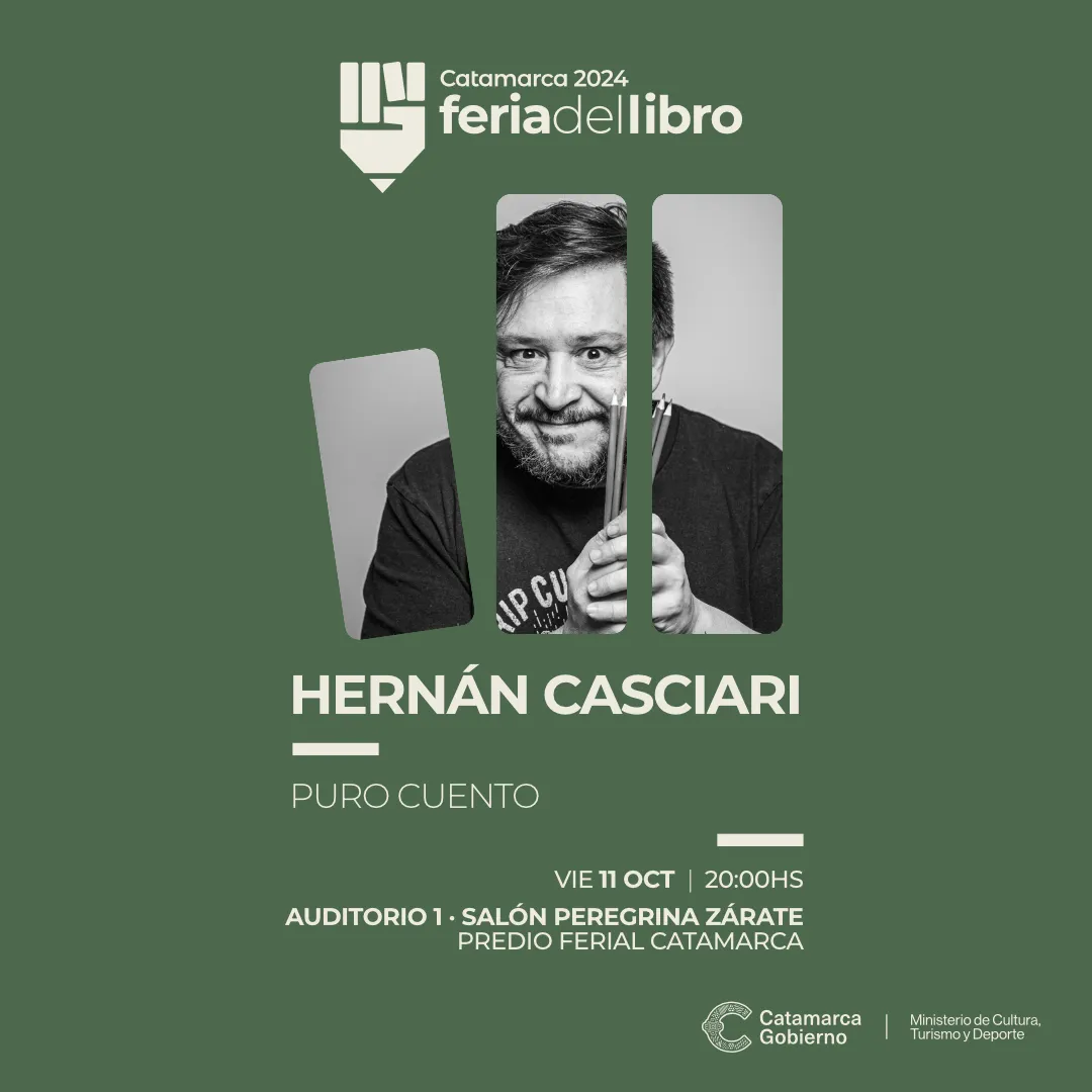 flyer FeriaLibro24 - Invitado - Casciari