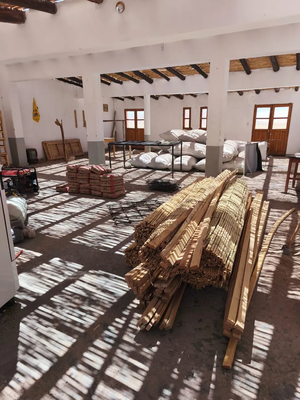 Inició la etapa de autoconstrucción asistida en Laguna Blanca (3)