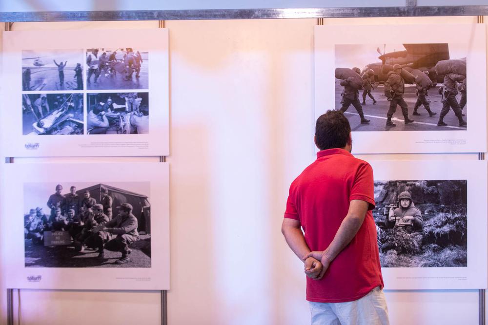 Muestra fotográfica y documental so2re Malvinas 1