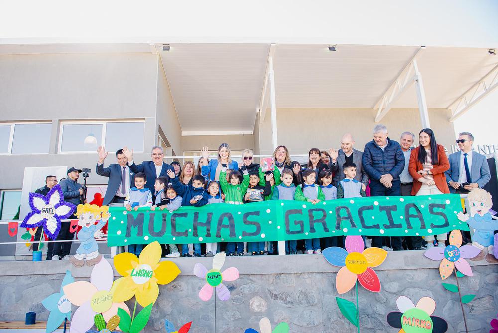 Se inauguró el nuevo y moderno edificio del JIN N°16 de Pomán