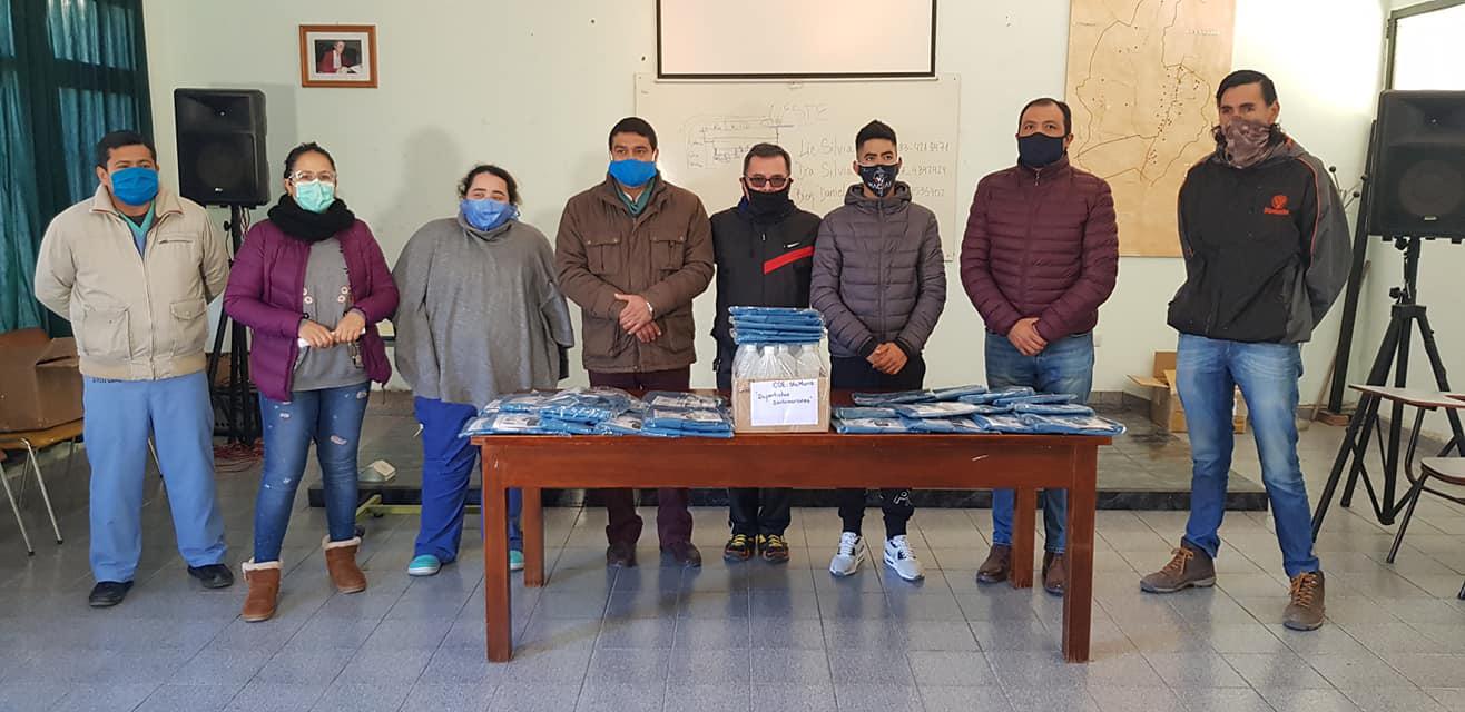 entrega de kit hospital