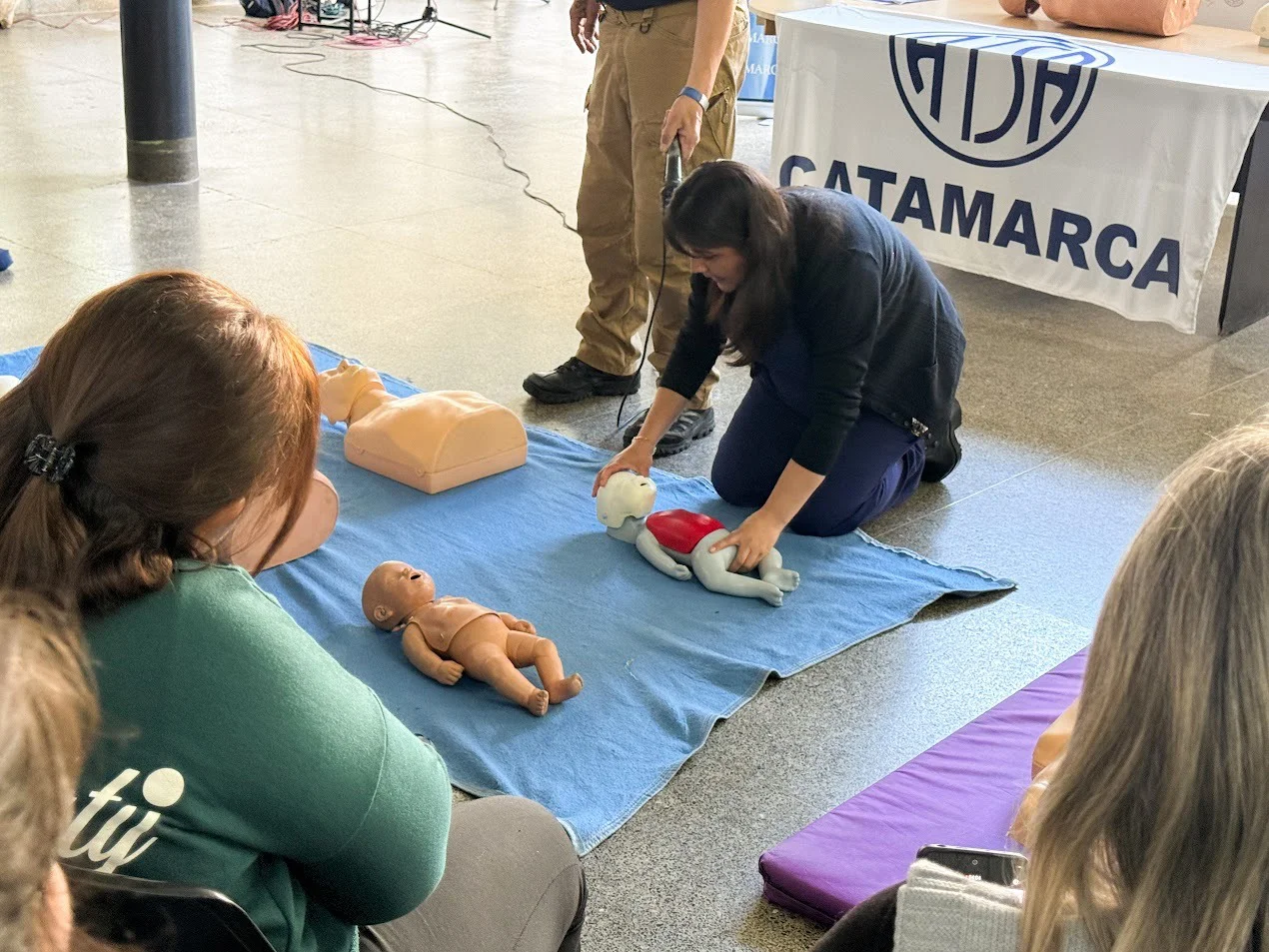 Jornada Taller de RCP en el Ministerio de Salud