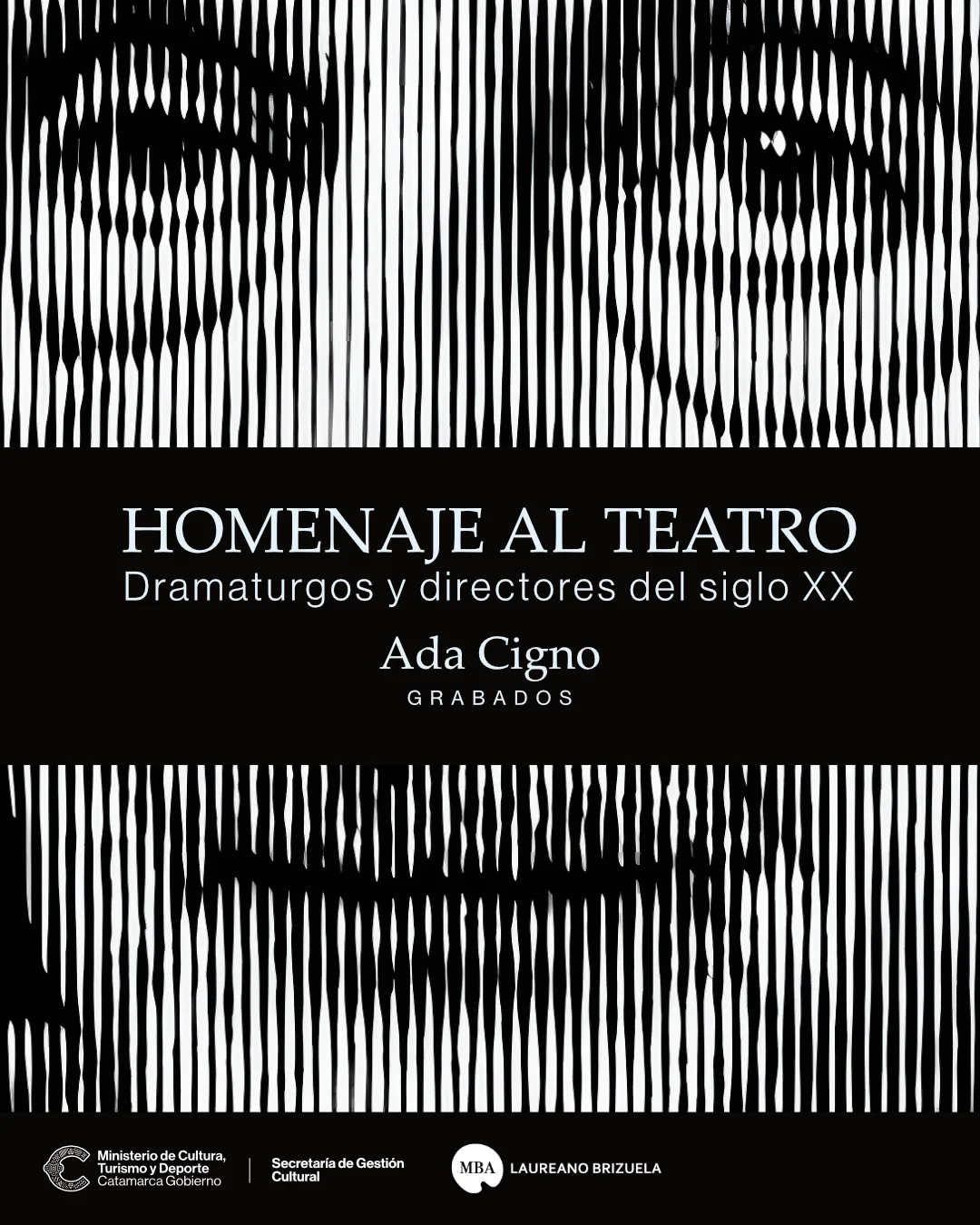 flyer Homenaje al Teatro