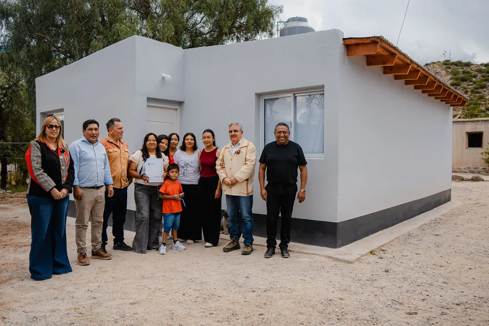 Ocho nuevas familias accedieron a su vivienda en el norte de Belén