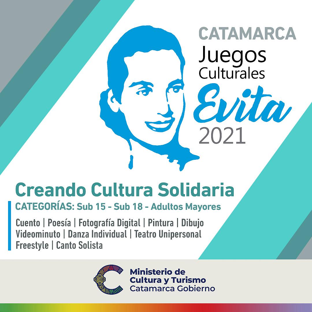Flyer Juegos Culturales Evita 2021 (1)
