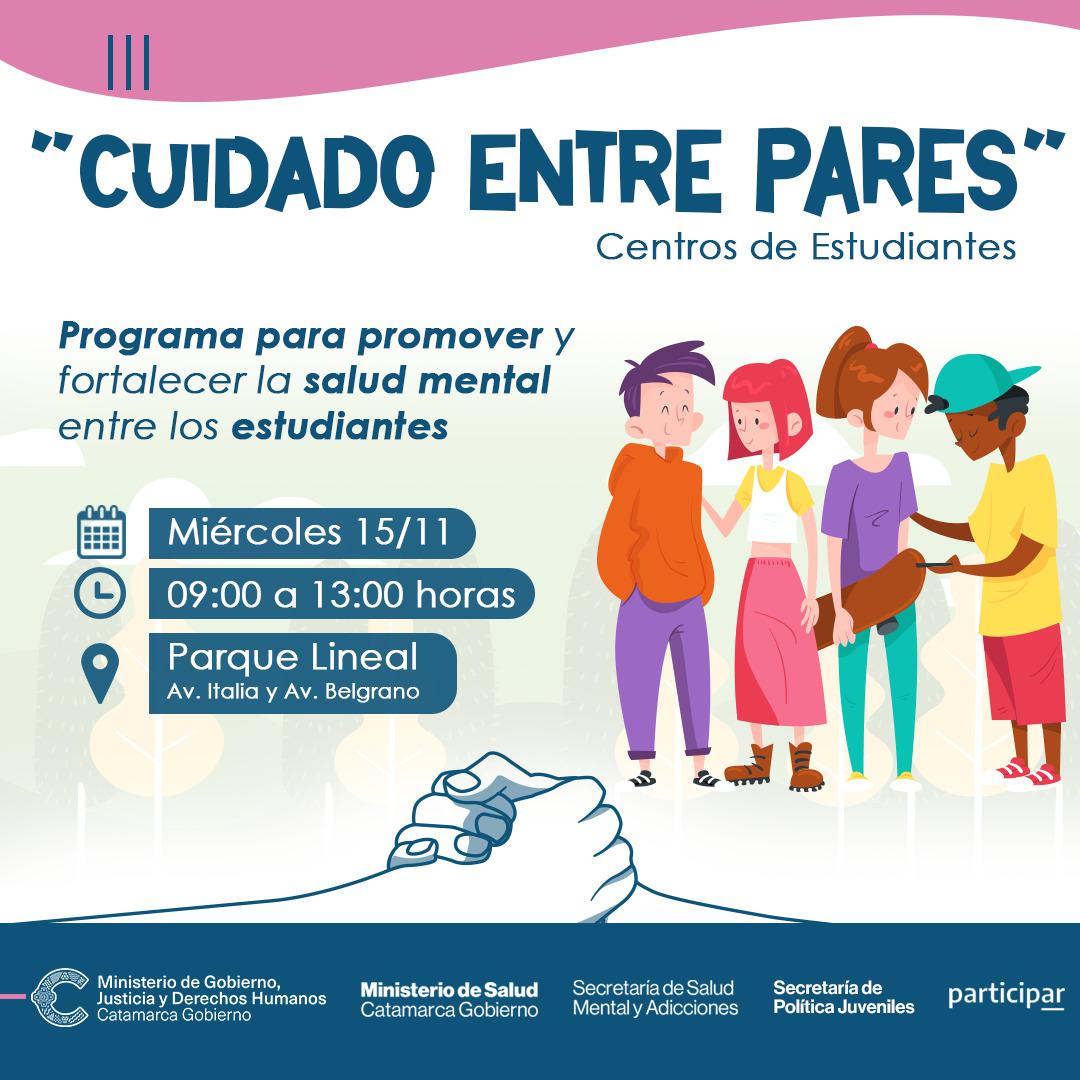 Lanzamiento del Programa Cuidado entre Pares”