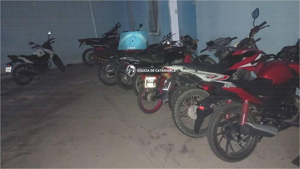 Secuestro de motocicletas Belen
