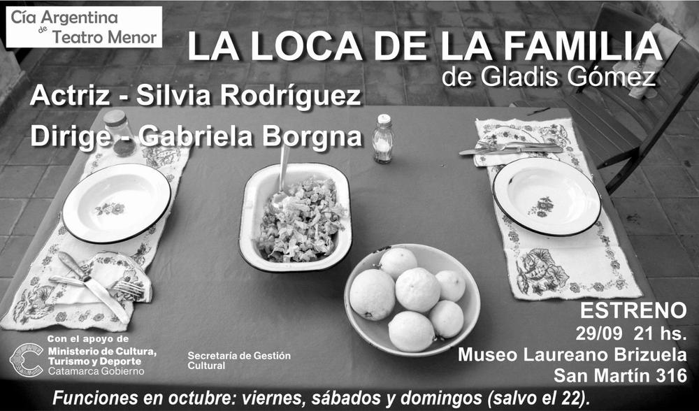 La loca de la familia flyer