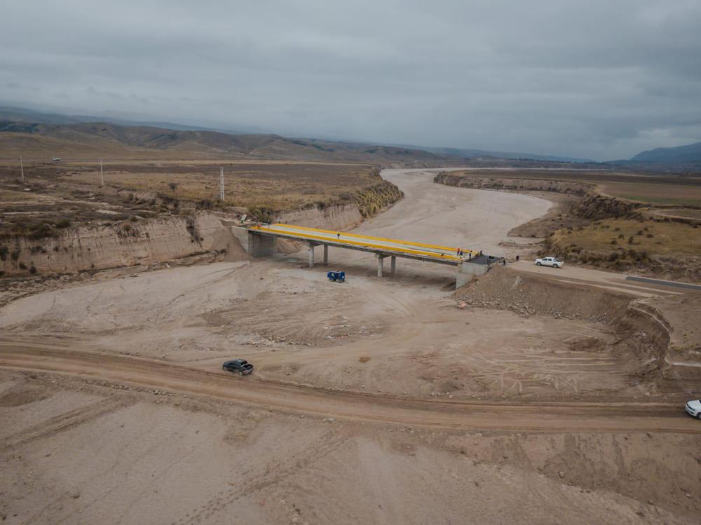 AVANZA LA PAVIMENTACIÓN EN LA RUTA 1