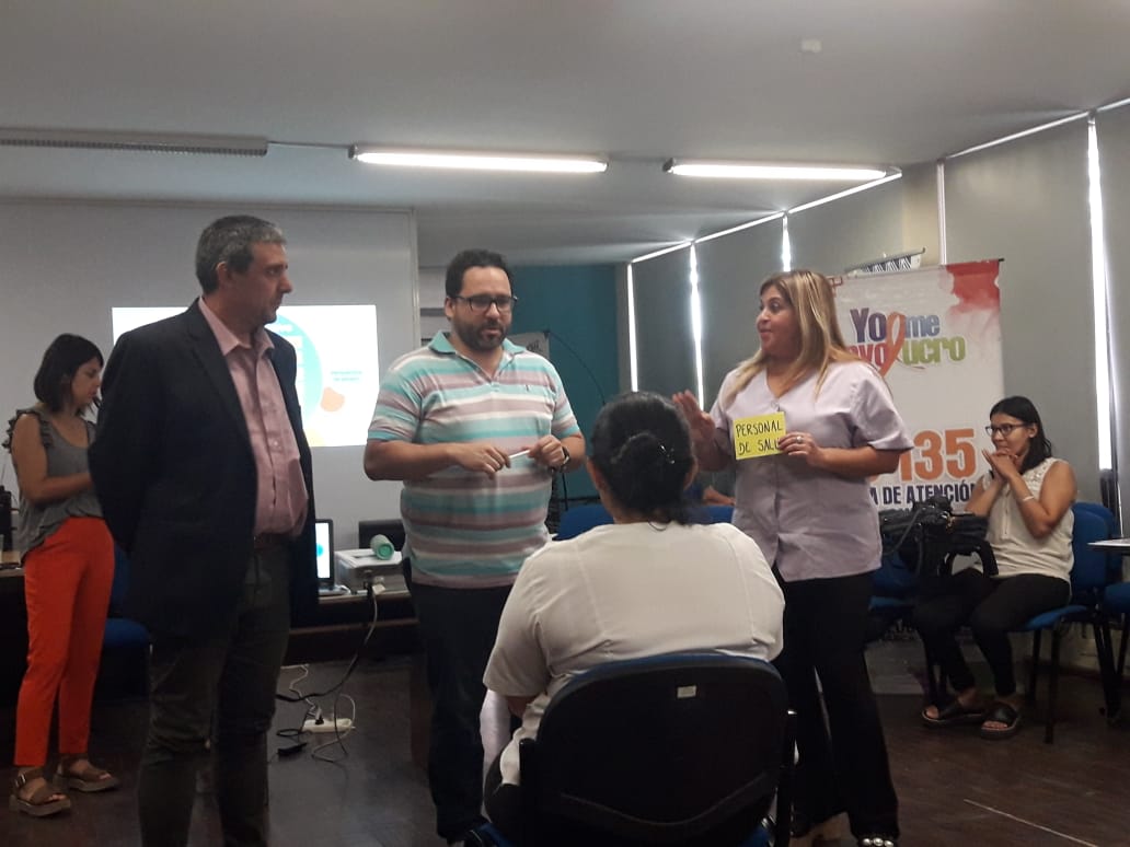 Salud Mental brindó charla en Seguridad