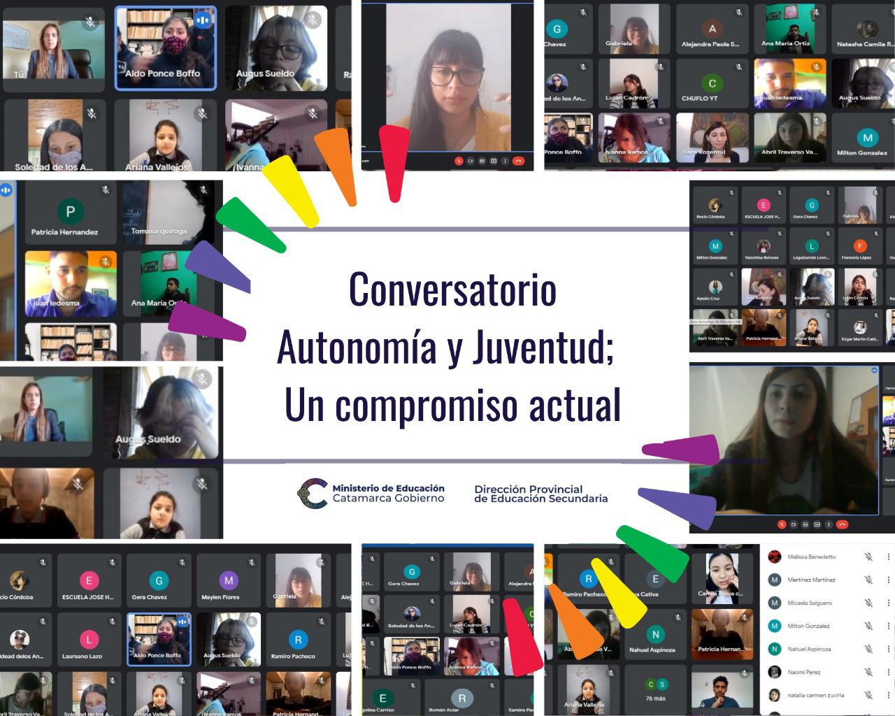 conversatorio autonomía y juventud un compromiso actual