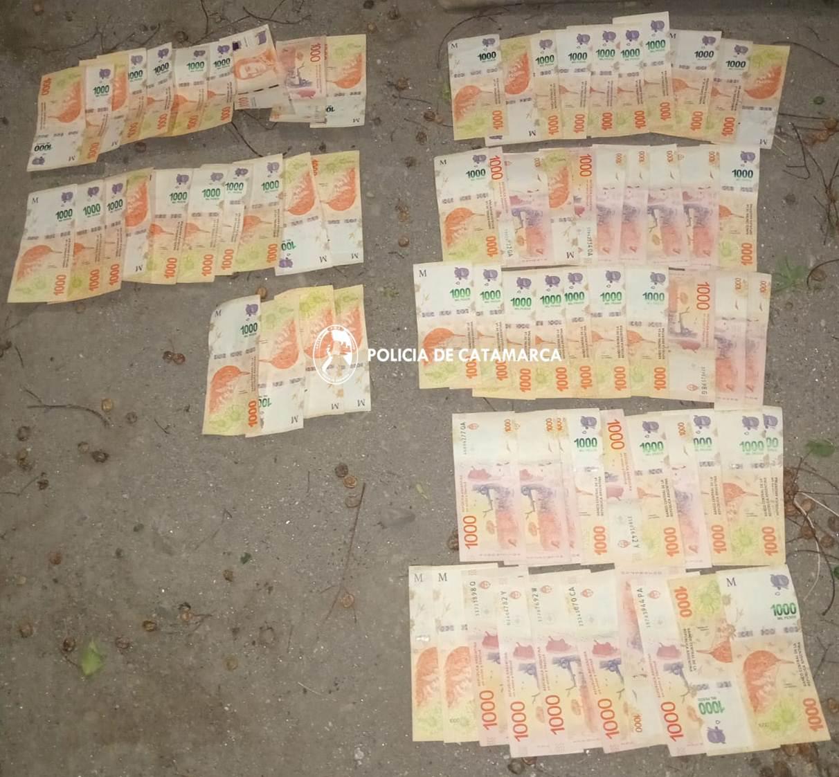 SECUESTRO DINERO