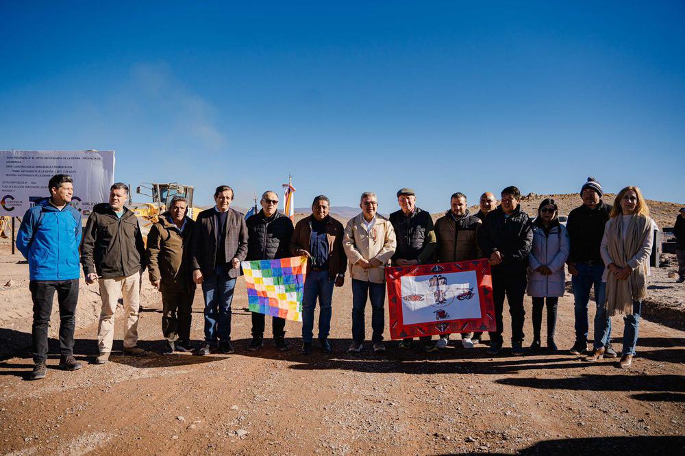 Pavimentación de la Ruta 43 en la Puna catamarqueña 1