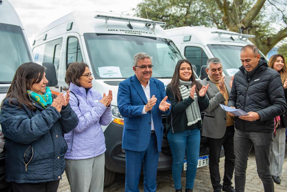La Provincia ya hizo el recambio del 50% del parque de ambulancias