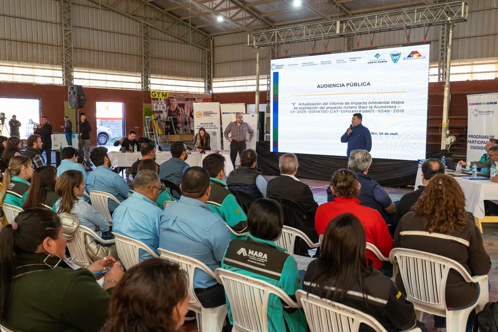 El Gobierno culminó las audiencias públicas del proceso participativo de Alumbrera (2)