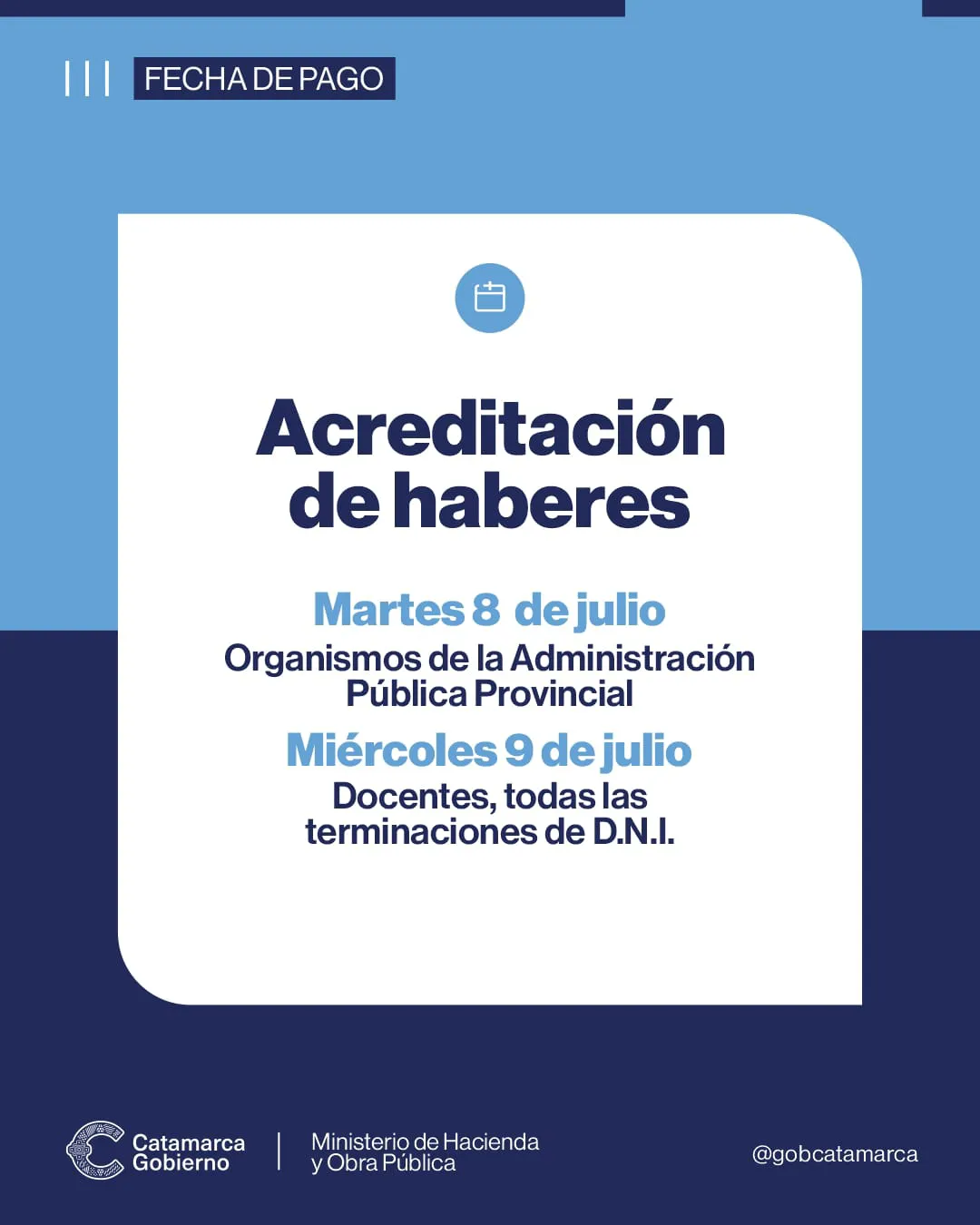 Acreditación de haberes