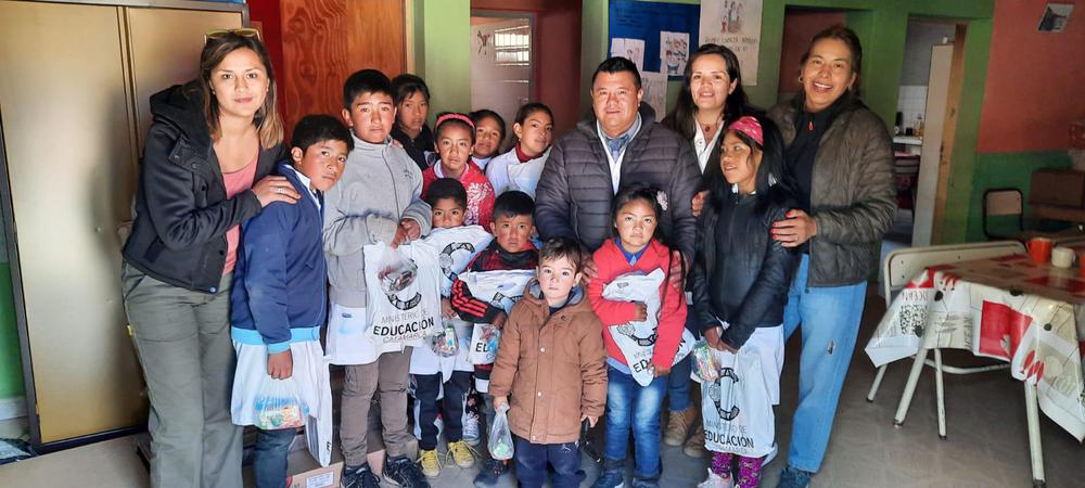 Educación entregó mobiliario, mochilas y kits escolares a los estudiantes de la Escuela de Culampajá y Minas de Culampajá6