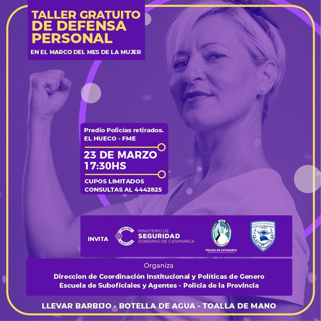 Seguridad - Talleres Defensa Personal