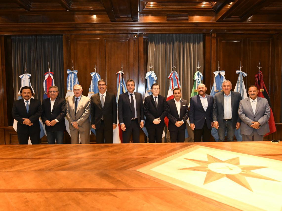 Gobernadores del Norte Grande y el ministro Massa acordaron un piso de subsidios por $ 85 mil millones