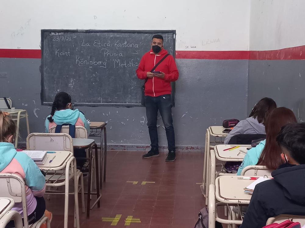 Proyectar llegó a la Escuela Estanislao Maldones
