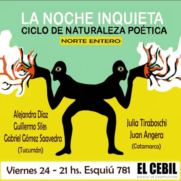 Flyer La Noche Inquieta
