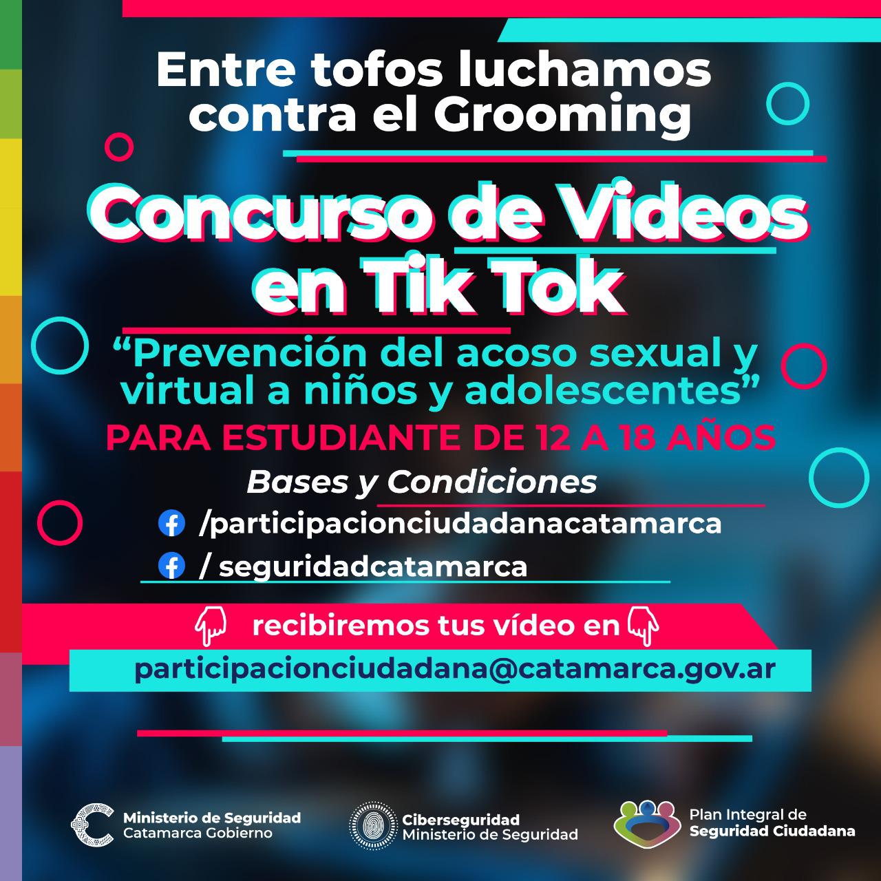 El Ministerio De Seguridad Lanzó Concurso De Tik Tok Para Prevenir El Grooming 2973