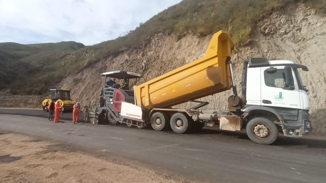 Concluyó la pavimentación del tramo Aconquija-Las Chacritas (1)