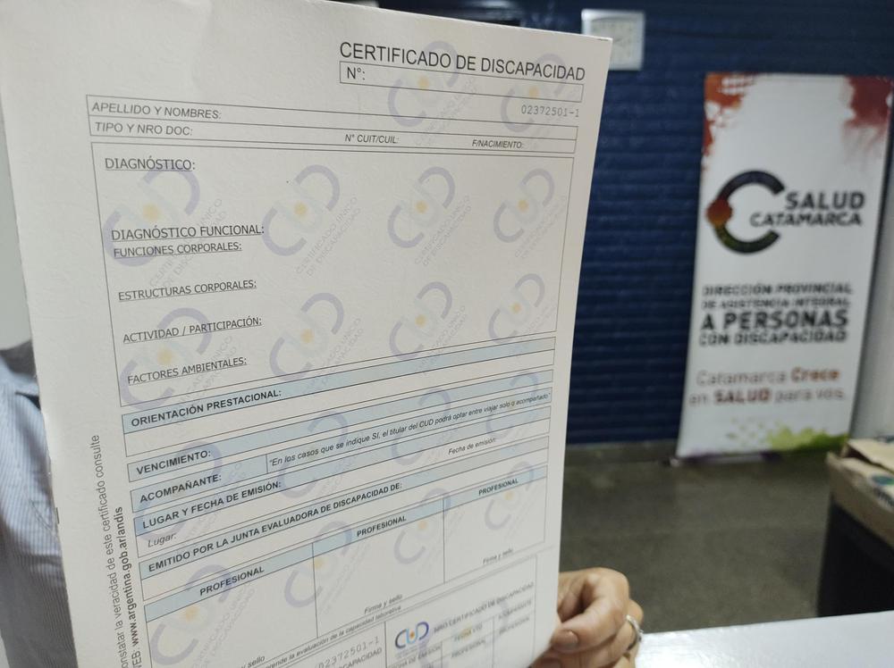 Certificado Único de Discapacidad - Ministerio de Salud
