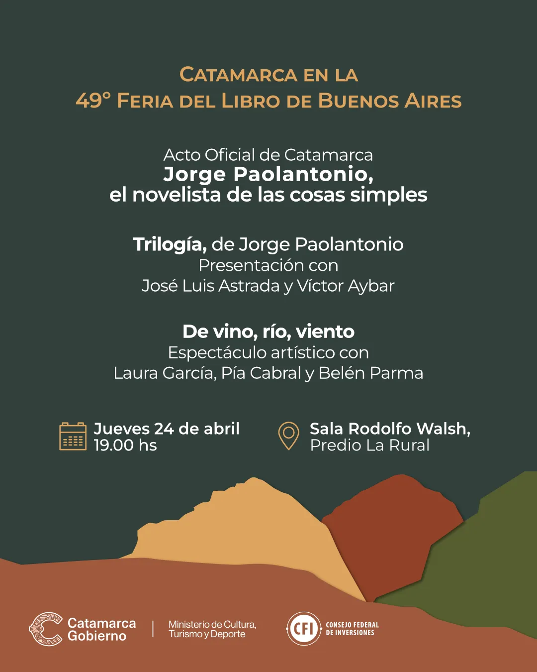 IGflyer FeriaLibro25 - acto