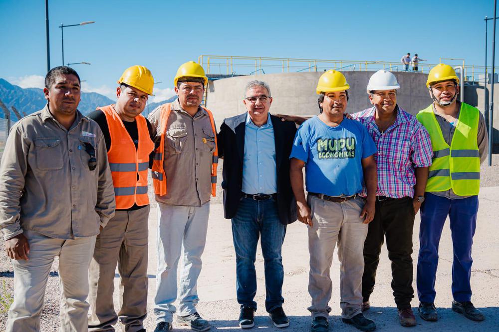 INAUGURARON PLANTA DE EFLUENTES CLOACALES EN FIAMBALÁ 1