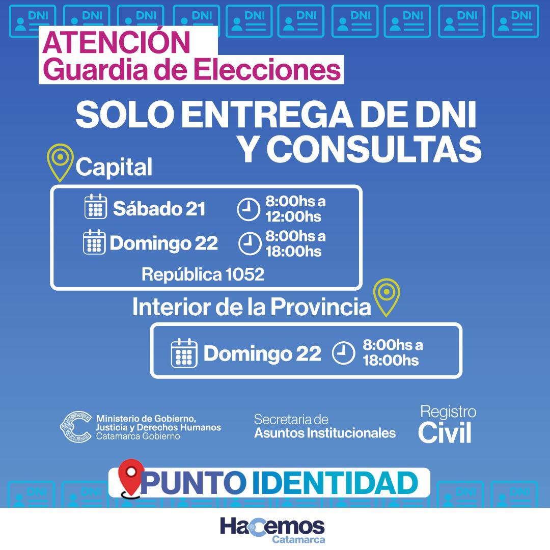 OPERATIVO ELECCIONES - REGISTRO CIVIL