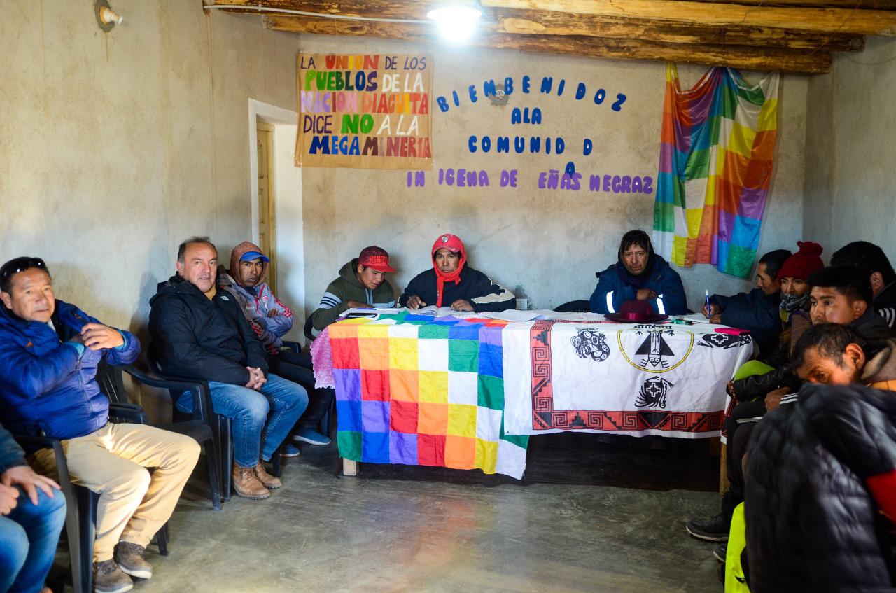 Por primera vez el Gobierno Provincial participó de una asamblea indígena