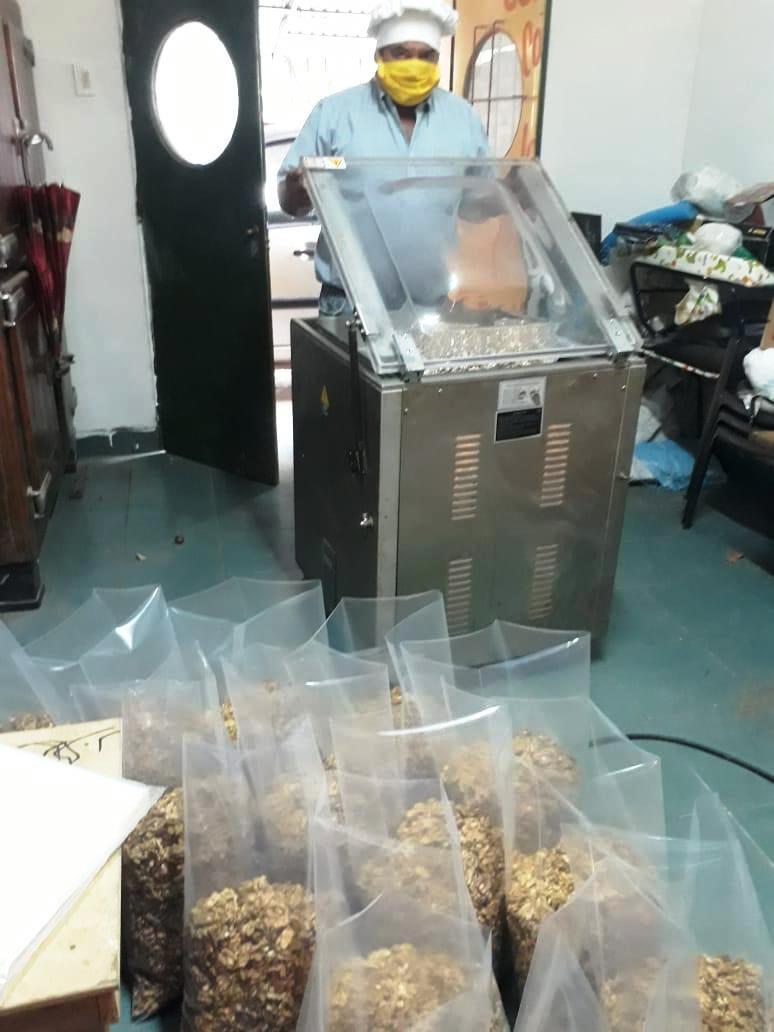 Maquinaria para nogaleros 1