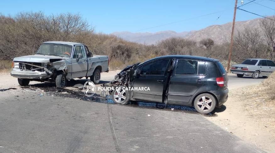 Siniestro vial Santa María