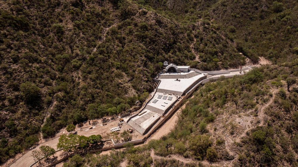 Continúan los trabajos en el Santuario de la Virgen del Valle (2)