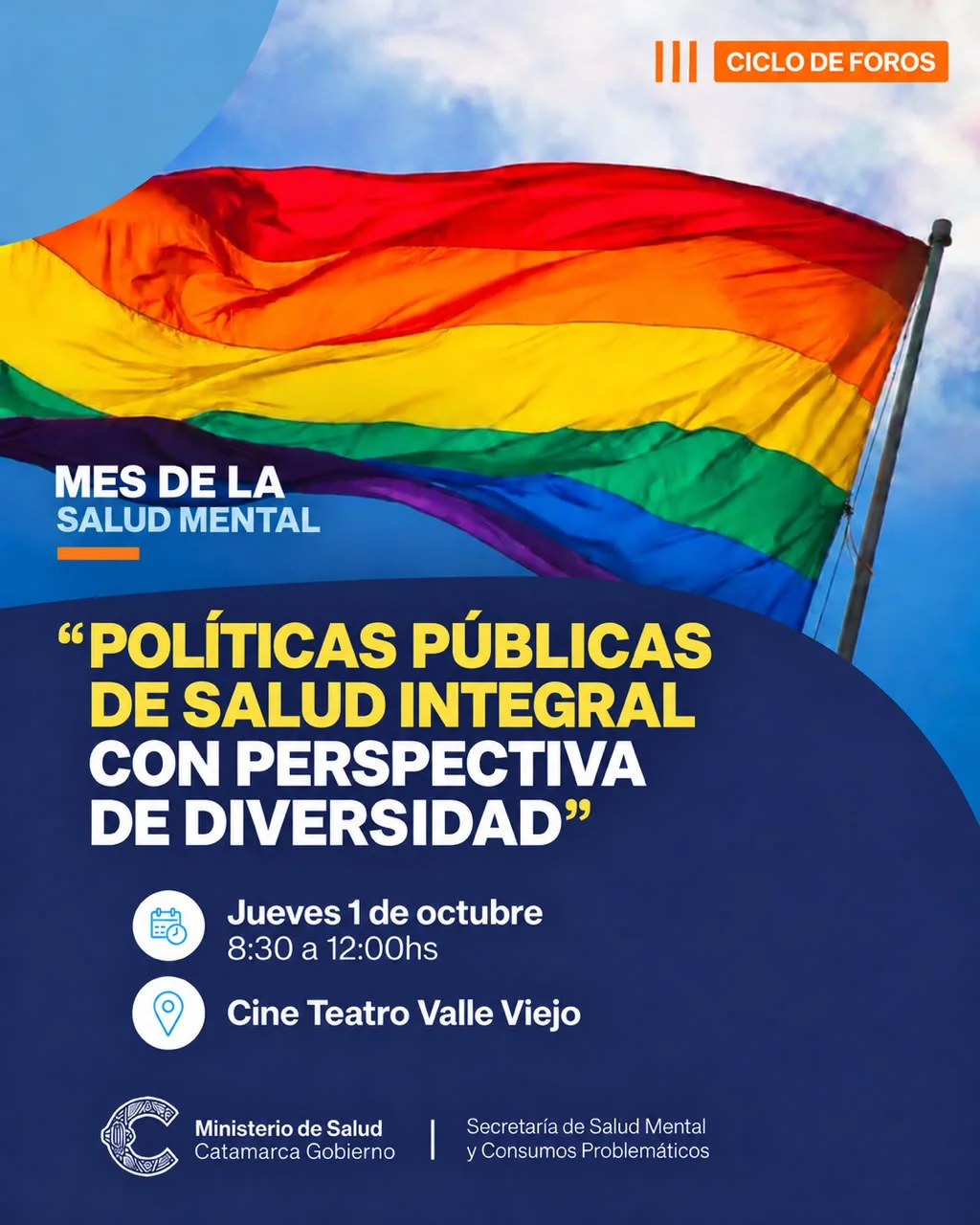 Salud invita al primer encuentro sobre diversidad y salud mental