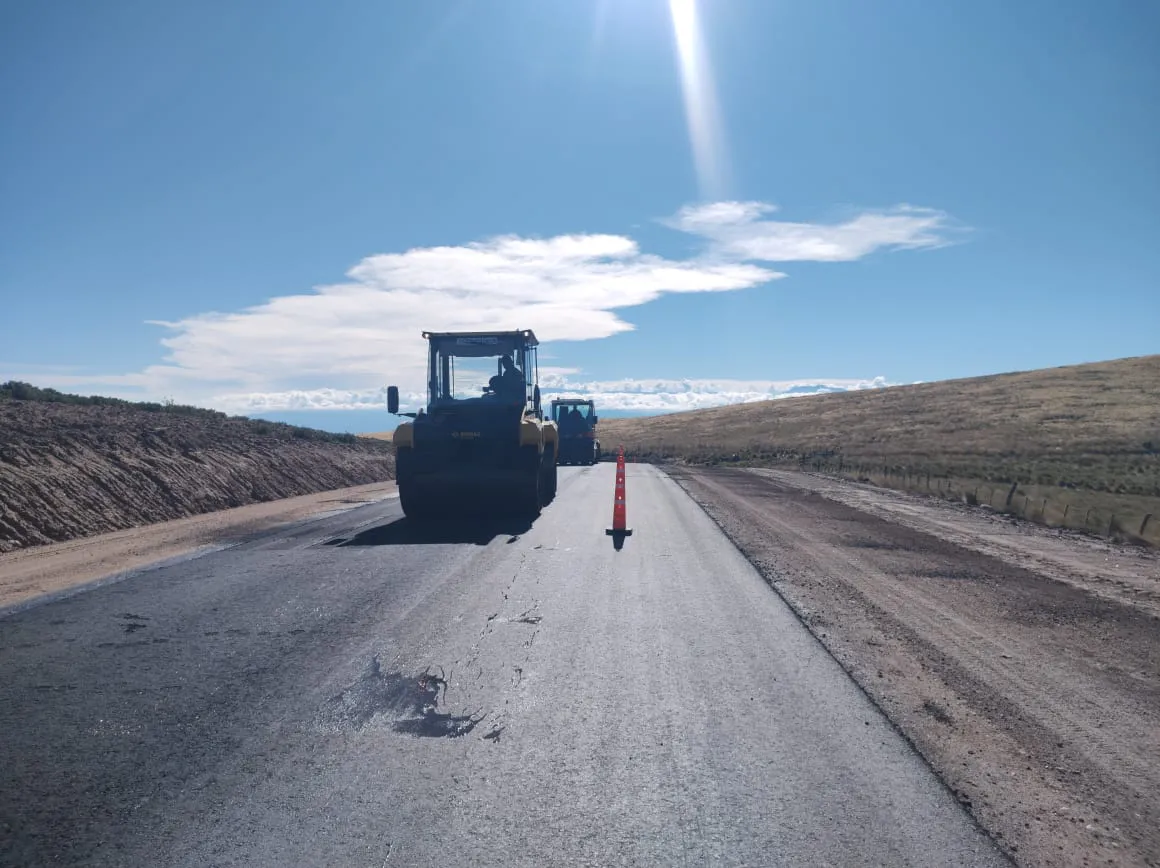 La pavimentación de Ruta 42 está cerca de concluir (1)