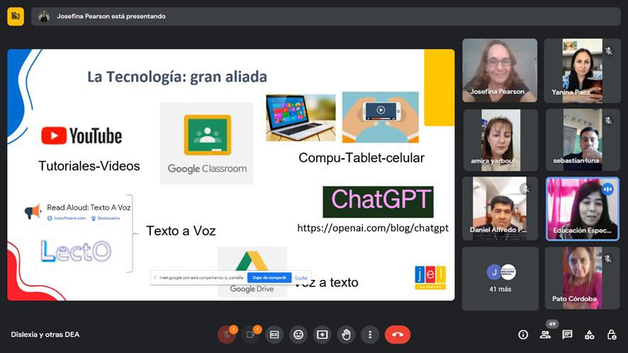 Docentes de Tinogasta se capacitaron en Dislexia y Dificultades Específicas del Aprendizaje