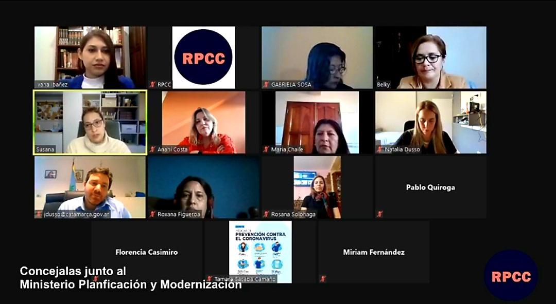 Planificación y Modernización con la Red de Concejalas