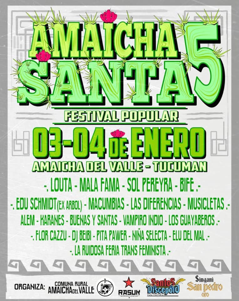 Amaicha Santa 2020 - Programacion